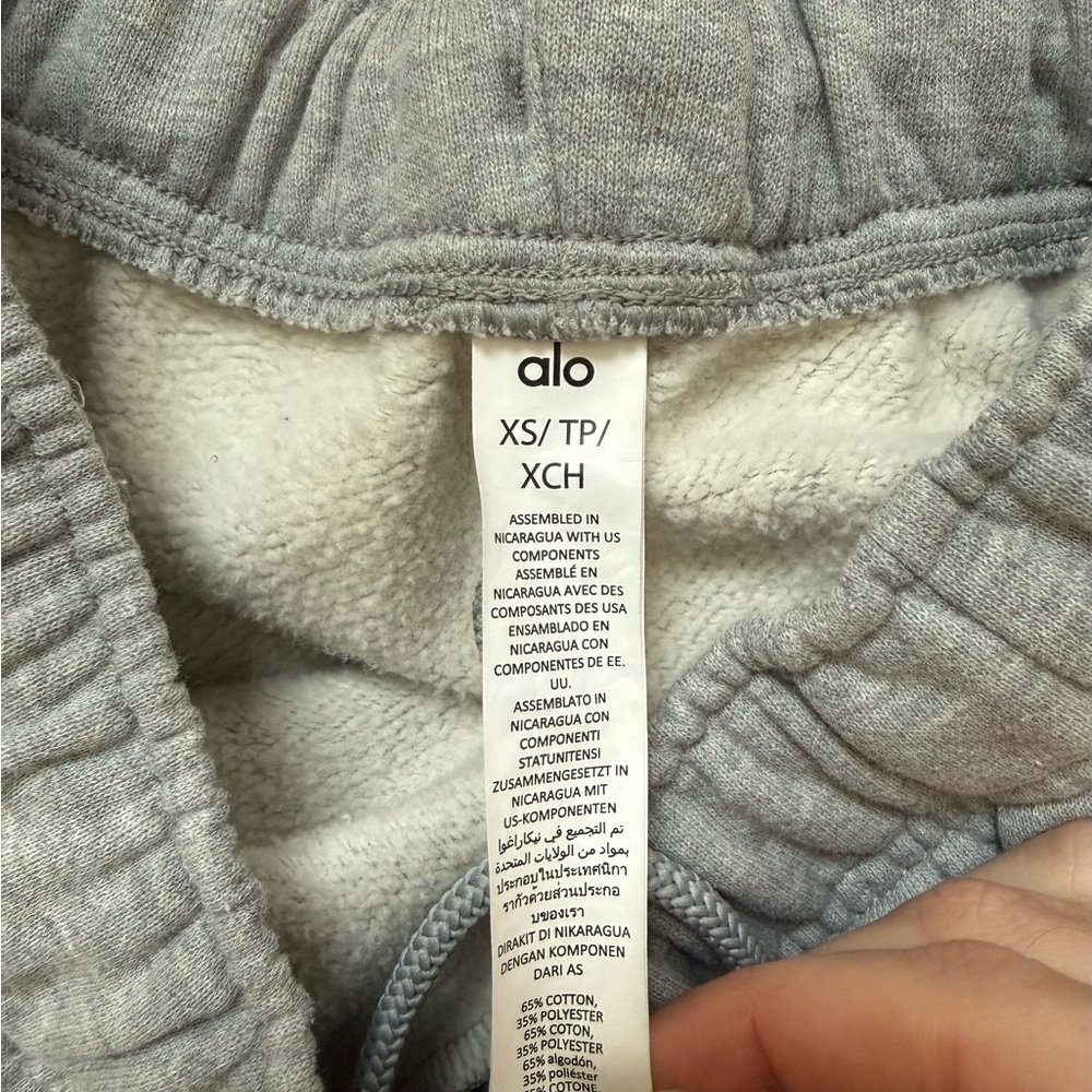 ALO Yoga Accolade Sweatpants in Athletic Gray - Picture 8 of 8